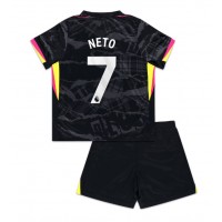 Chelsea Pedro Neto #7 Tredjedraktsett Barn 2024-25 Kortermet (+ Korte bukser)